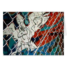 Oiseau dans la cage carte