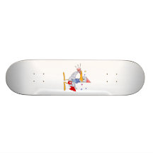 Oiseau de partie plateau de skate