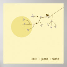 Oiseau d'emboîtement + Famille copie de | * de 04  Posters