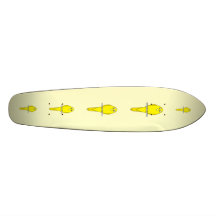 Oiseau jaune. Canari Skateboards Personnalisables