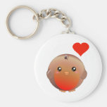Oiseau mignon de Robin Porte-clefs