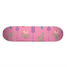 Oiseaux de Supergirl, abeilles, arbres Plateau De Skate