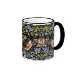 Oiseaux et fleurs 2 de William Morris Tasse