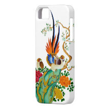 Oiseaux et fleurs coques iPhone 5 Case-Mate