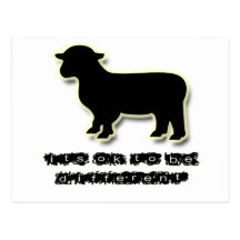 Ok to be a Black Sheep Different Postcards