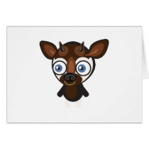 Okapi - My Conservation Park Greeting Card