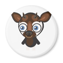 Okapi - My Conservation Park Fridge Magnet