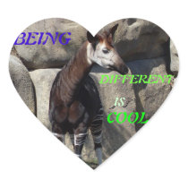 OKAPI HEART STICKERS