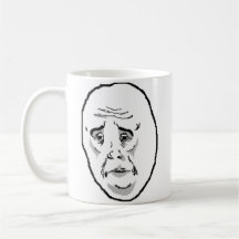 Okay Guy Face Coffee Mug