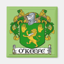 O'Keefe Coat of Arms Magnet