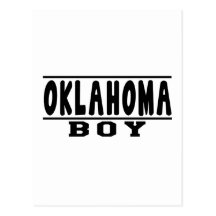 Oklahoma Boy Designs Postcards