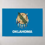 Oklahoma Flag Poster