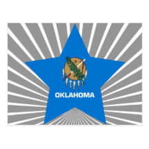 Oklahoma Star Post Card