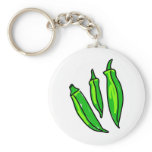 Okra Key Chain