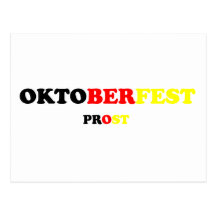 Oktober Fest Prost Postcard