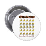 Oktoberfest 25 Beer mugs Pins