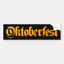 Oktoberfest Bumper Sticker