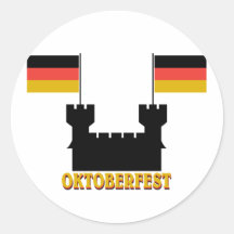 Oktoberfest Castle Sticker