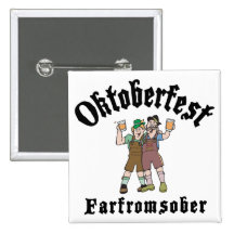 Oktoberfest Far From Sober Pin