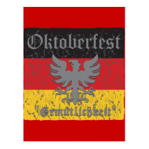 Oktoberfest Gemutlichkeit Postcards