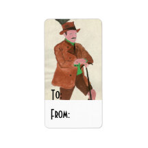 Oktoberfest German Gent Address Labels