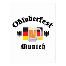 Oktoberfest Munich Gift Post Cards
