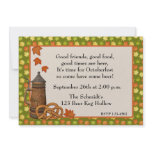 Oktoberfest Stein Pretzels Invitation