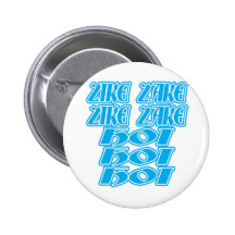 Oktoberfest Zike Zake Pinback Button