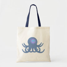 Oktopus Krake octopus kraken Tragetaschen