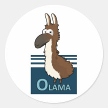 Olama badge stickers