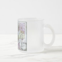 Old 1766 Connecticut Map Mug