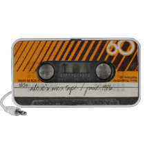 Old 1980's Mix Cassette Tape Speakers speakers