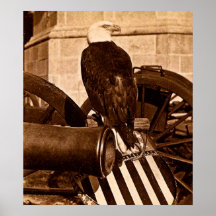 Old Abe, The Wisconsin War Eagle - Circa 1875 Poster