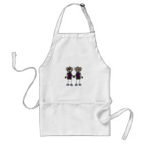 Old African Couple Aprons