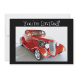 Old Antique Vintage Red Car You're Invited!
