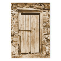OLD BARN DOOR BUSINESS CARDS