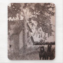 Old Barn Mouse Pad