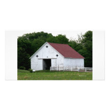 Old Barn Photo Card