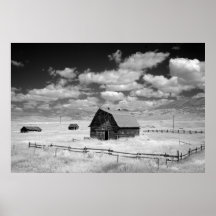 Old Barn Poster
