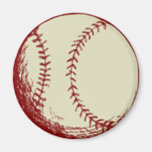 Old Baseball Design Refrigerator Magnets