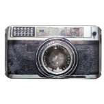 Old black camera barely there iPod covers