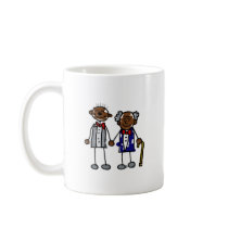 Old Black Gay Couple Mug