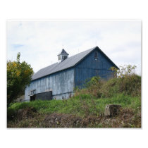 Old Blue Photograph