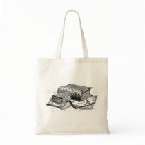 Old Books Canvas Bag