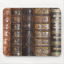 Old Books Mouse Pad