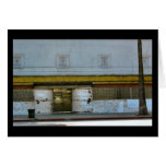 old building greeting cards