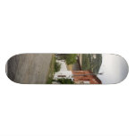 Old Building On The Crossroads In Ipsos On Corfu I Skateboard Decks
