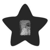 Old building. Stone Walls with Window. Star Stickers