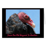 Old Buzzard Birthday Card
