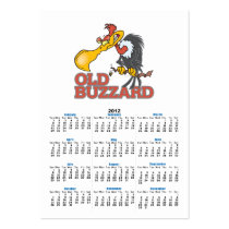 old buzzard funny cartoon character business card templates